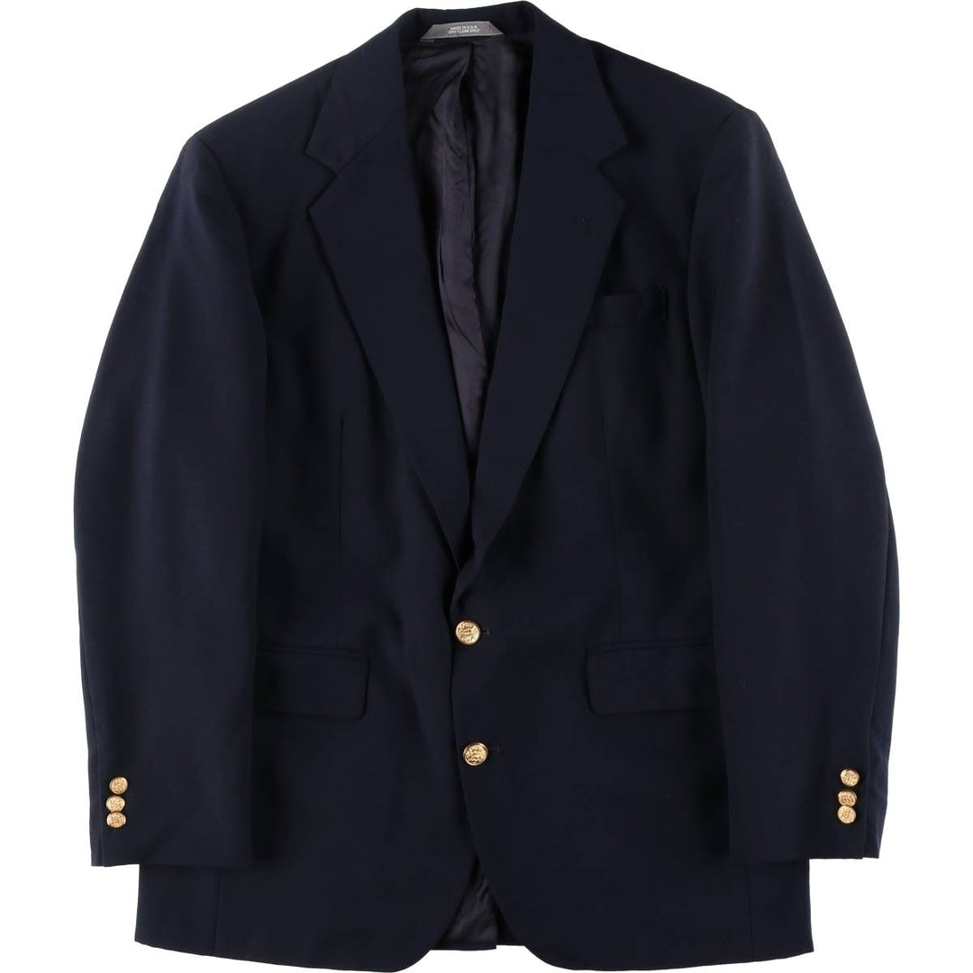 Haggar Navy blazer tailored jacket for men size M /eaa511119