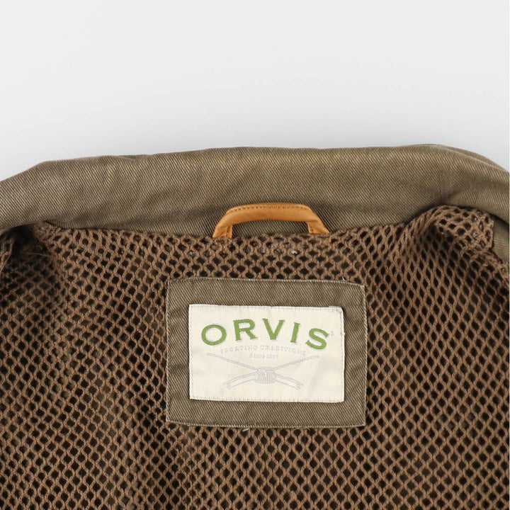 ORVIS Hunting Cotton Tailored Jacket Men's L size /eaa511122