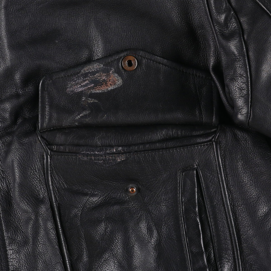 A-2 type leather flight jacket, men's XL equivalent /eaa511135