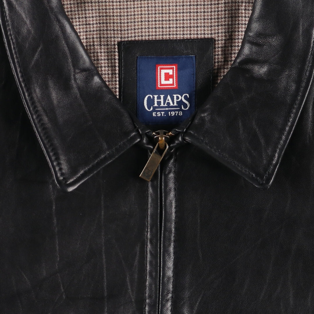 CHAPS Leather Blouson Type Men's XXL / eaa511137