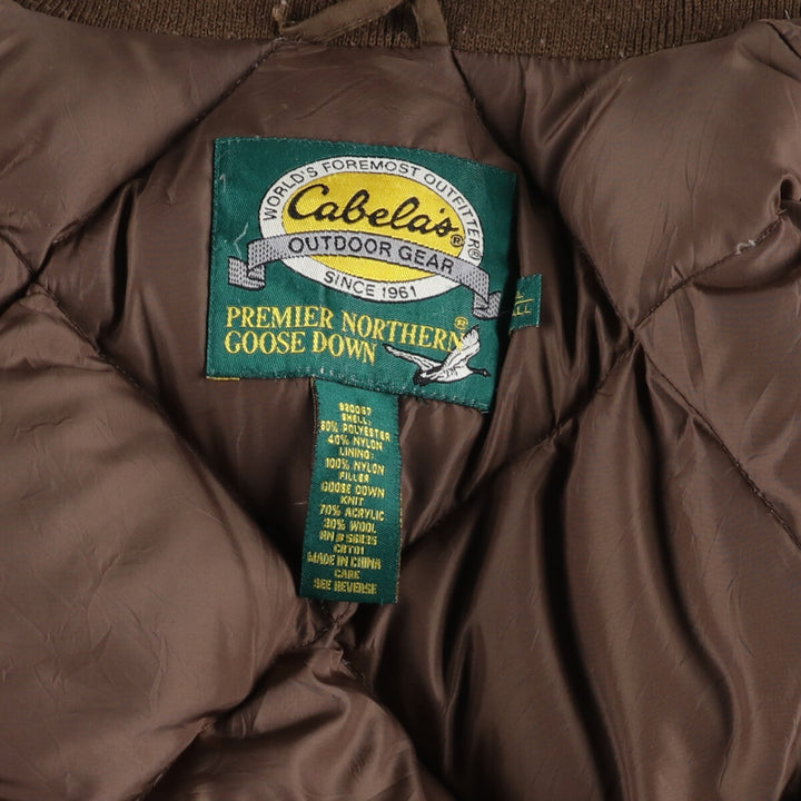 90s~00'S Cabelas Goose Down Jacket Men's XL Size Vintage /eaa511147