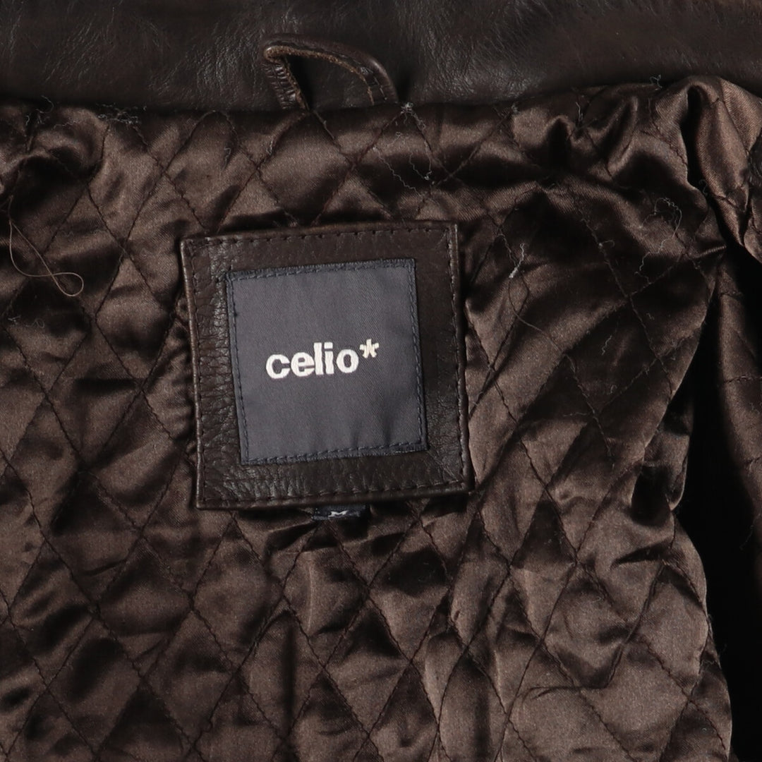 CELIO Leather blouson type Men's M size /eaa511160