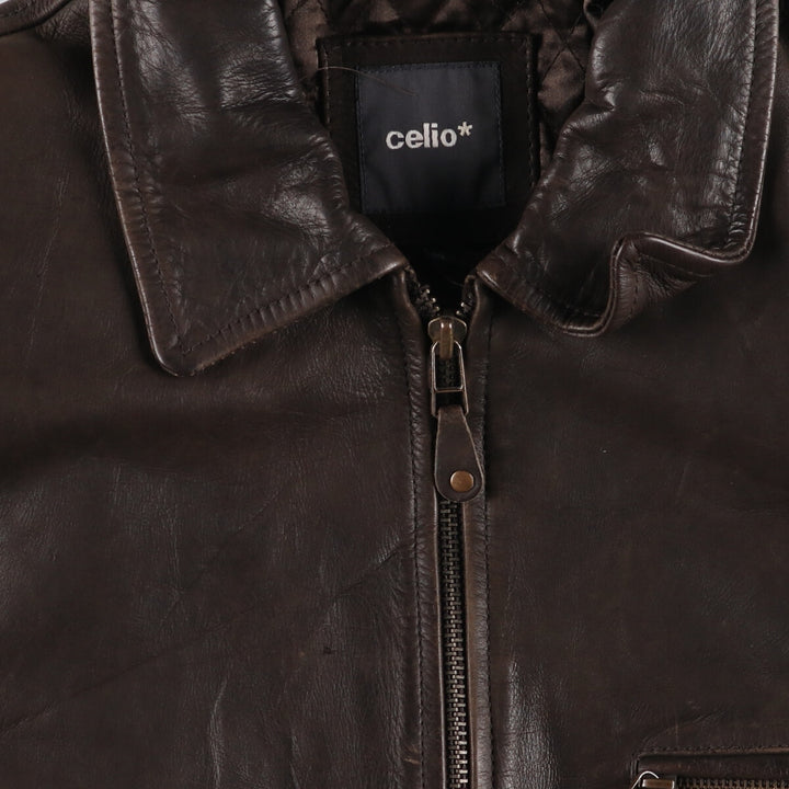 CELIO Leather blouson type Men's M size /eaa511160