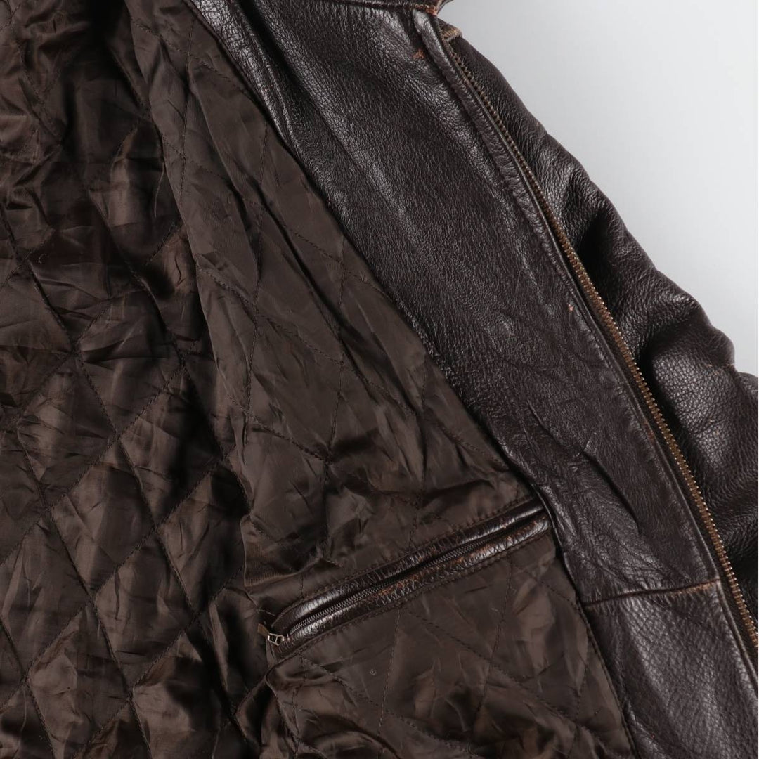 Leather blouson type, men's XL size /eaa511185