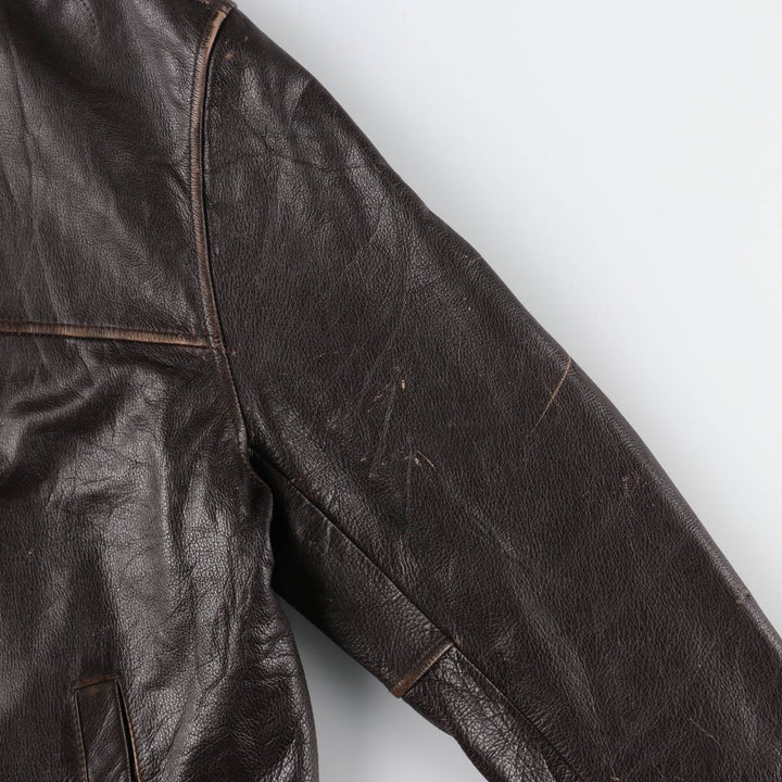 Leather blouson type, men's XL size /eaa511185