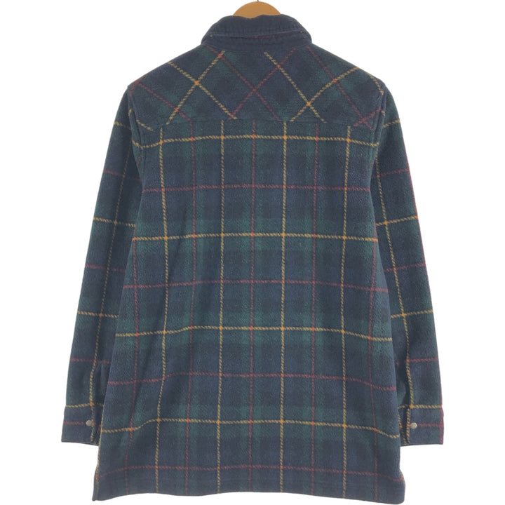 Ralph Lauren LAUREN Check Pattern Fleece Jacket Women's M size / eaa511188