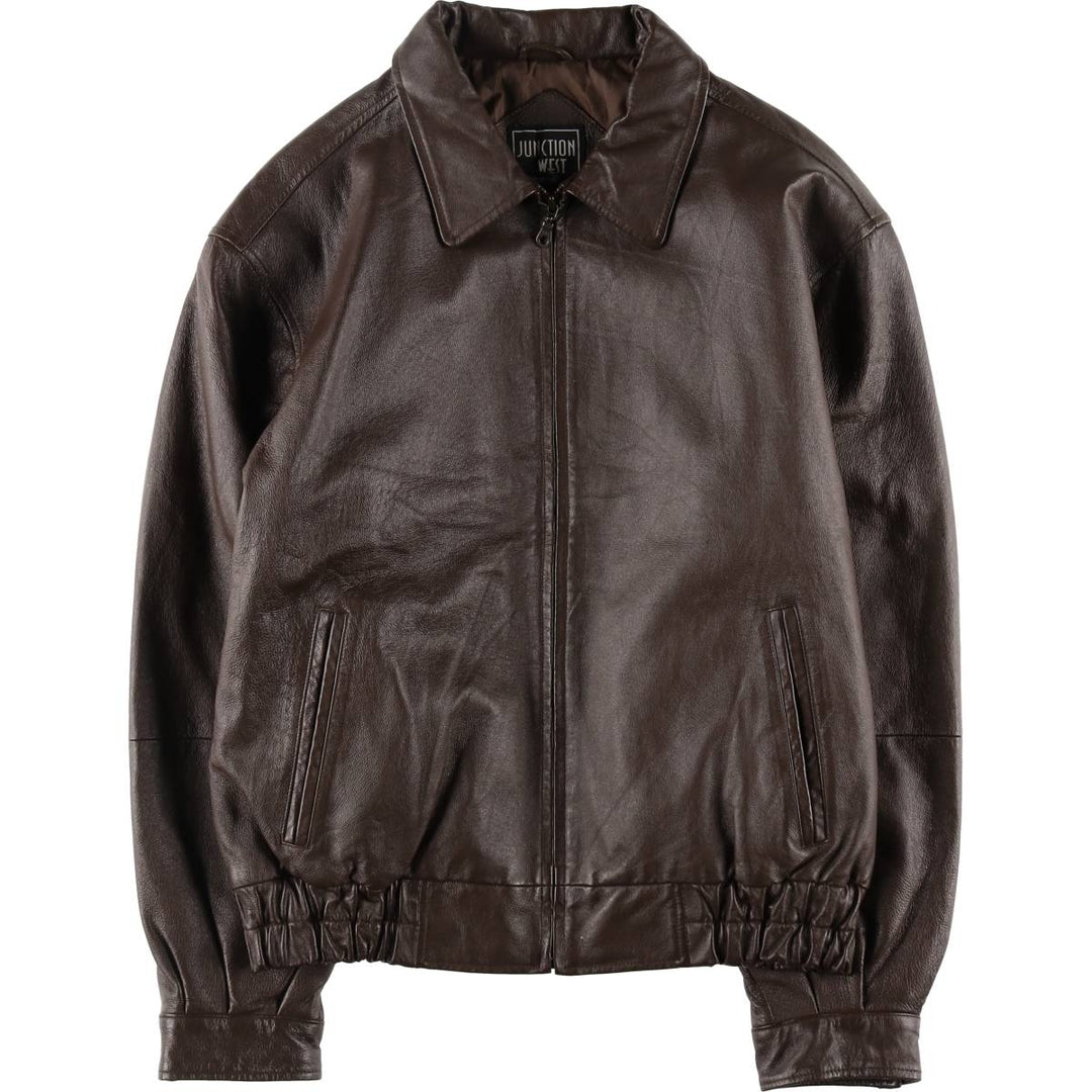 JUNCTION WEST Leather Blouson Type Men's L size /eaa511190