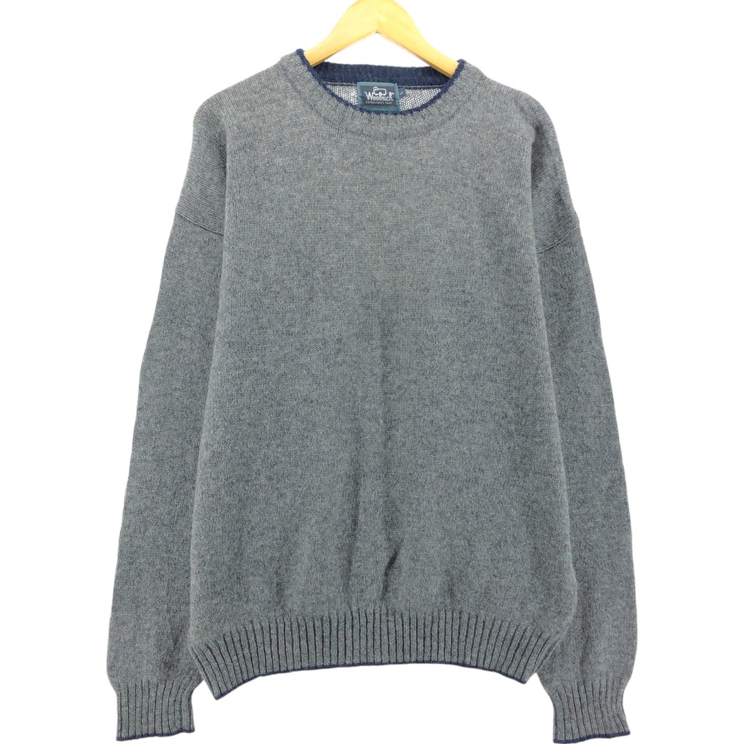 90'S WOOLRICH Wool knit sweater, men's size L, vintage /eaa511224