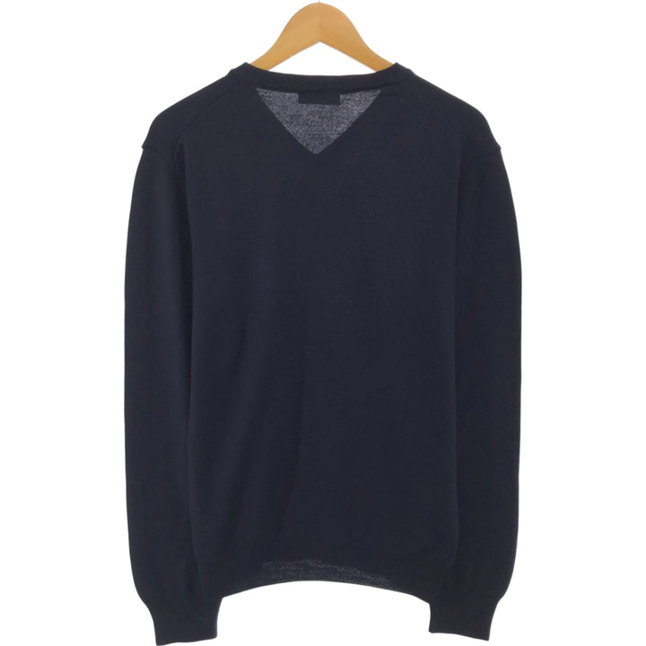 Calvin Klein V-neck Merino wool knit sweater, men's size M / eaa511252