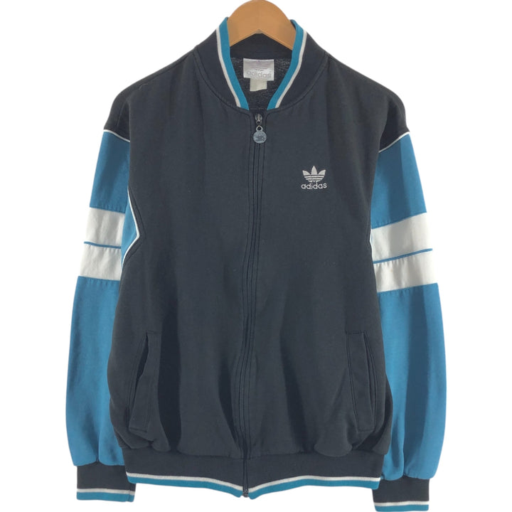 80'S Adidas Sweat Full Zip Hoodie Men's L Size Vintage / eaa511299