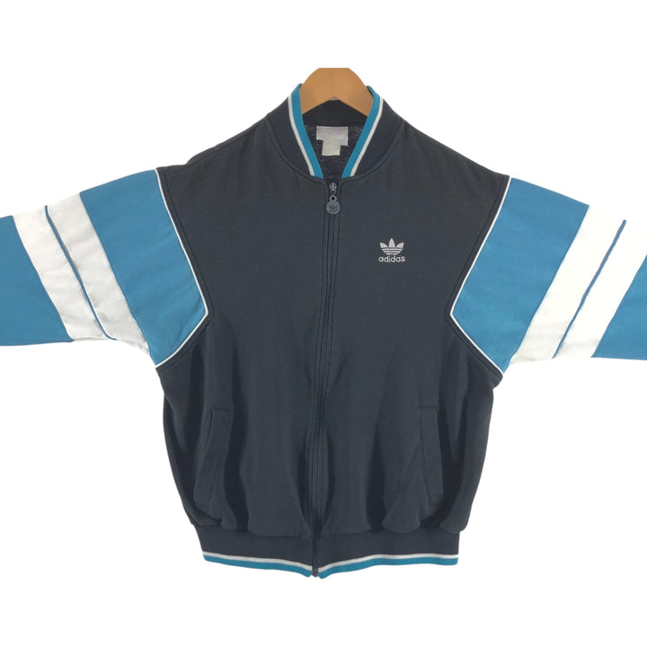 80'S Adidas Sweat Full Zip Hoodie Men's L Size Vintage / eaa511299