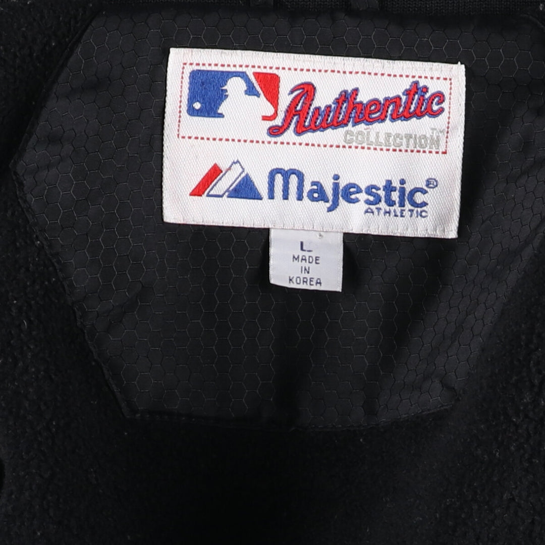 00'S Majestic WORLD SERIES 2002 MLB San Francisco Giants nylon blouson men's size L / eaa511333