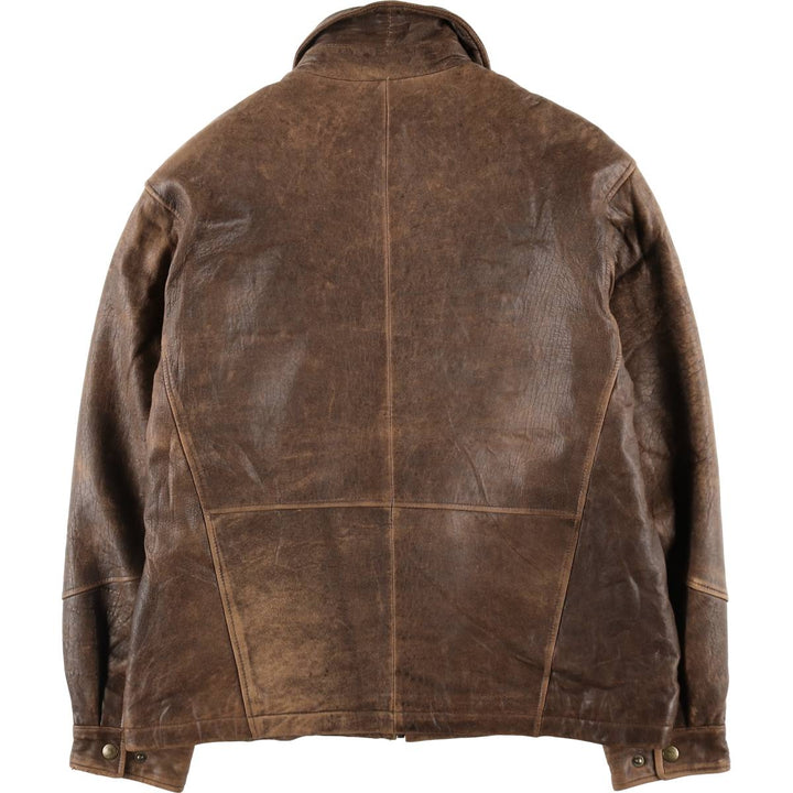 MADISON CREEK Leather Blouson Type Men's L size /eaa511339