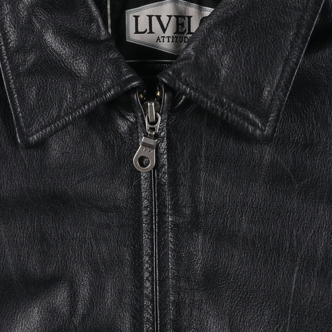 LIVELO Leather Blouson Type Men's XL equivalent /eaa511340