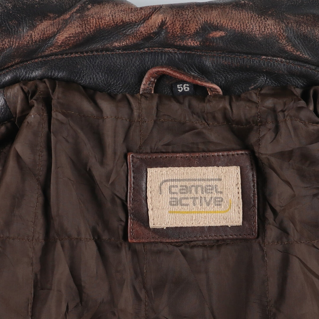 CAMEL ACTIVE Leather Blouson Type Men's XL equivalent /eaa511344