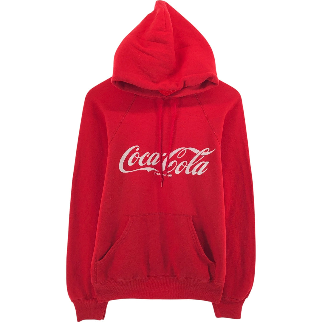 BASSETT WALKER COCA-COLA Advertising Sweatshirt Pullover Hoodie Made in USA Men's L size /eaa511365