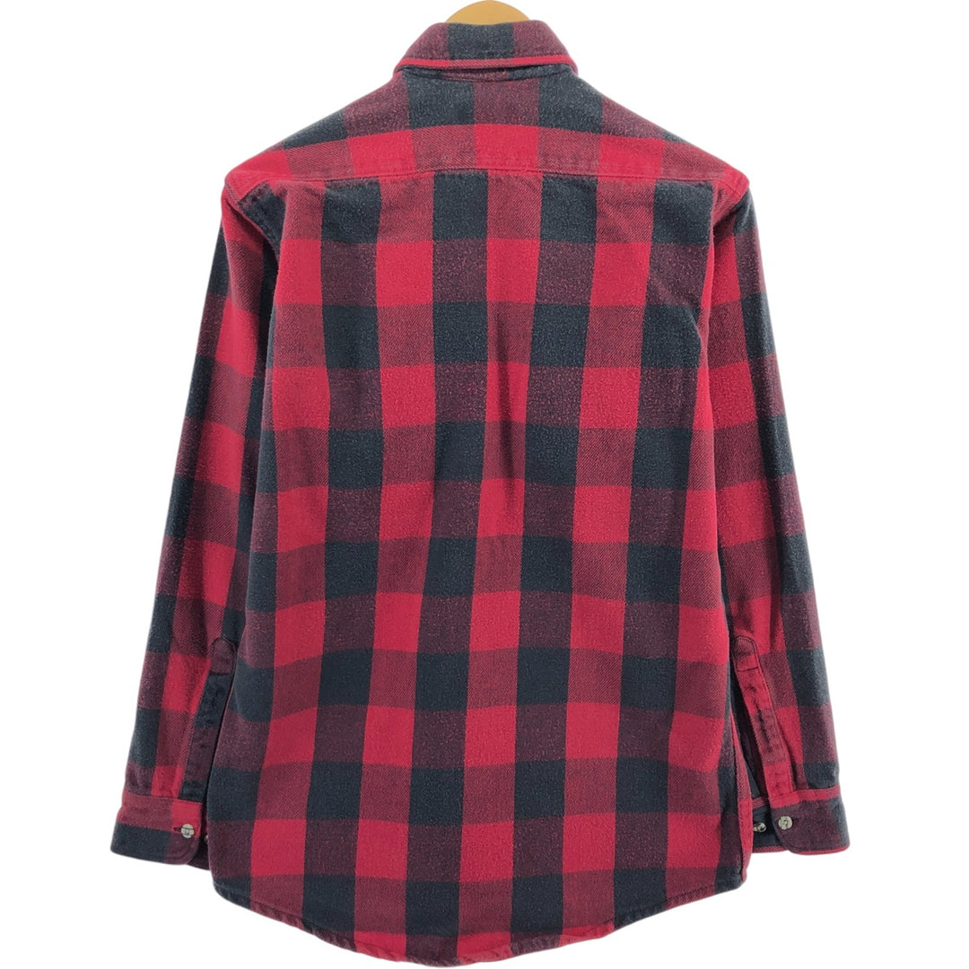 Osh Kosh Buffalo Check Long Sleeve Heavy Flannel Check Shirt Made in USA Men's M /eaa511430