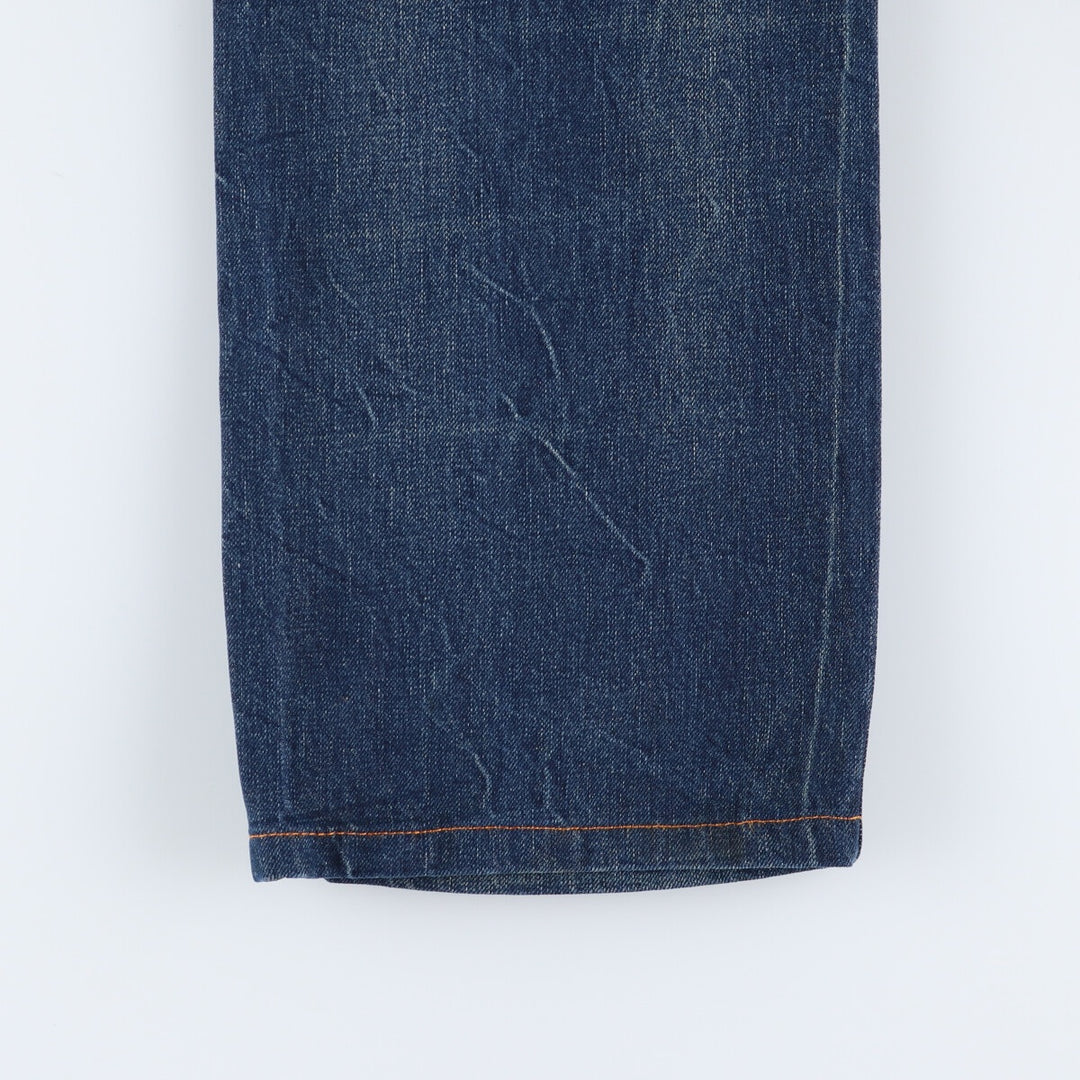 Levi's Levi's 501 STRAIGHT LEG BUTTON-FLY Euro model straight denim pants for men, equivalent to w34 / eaa511462