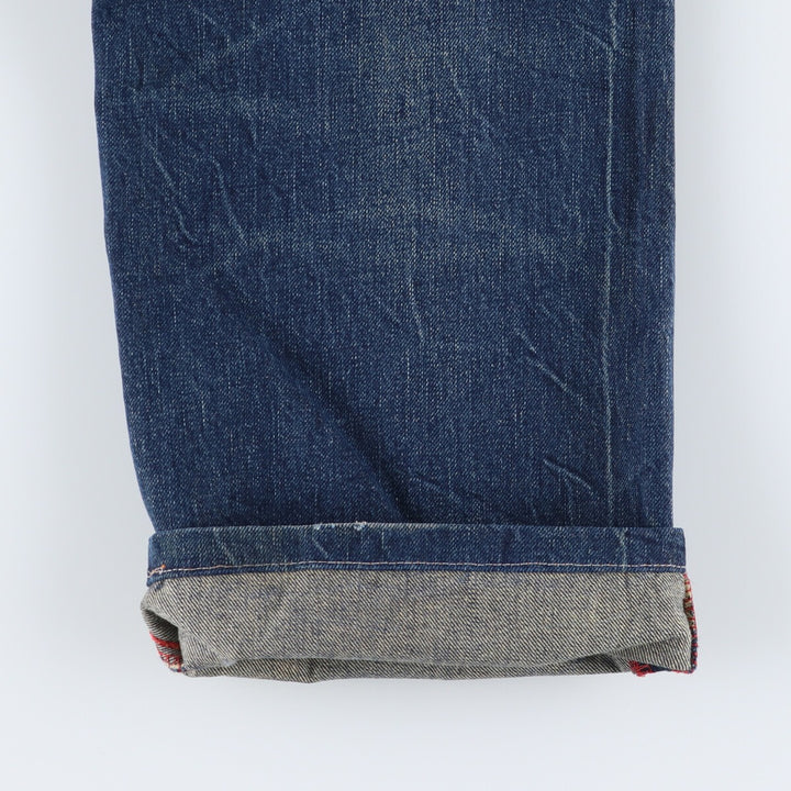 Levi's Levi's 501 STRAIGHT LEG BUTTON-FLY Euro model straight denim pants for men, equivalent to w34 / eaa511462