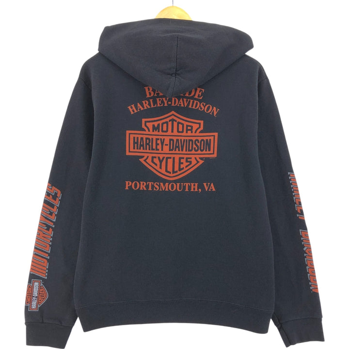 Harley-Davidson Sweat Full Zip Hoodie Men's M / eaa511477