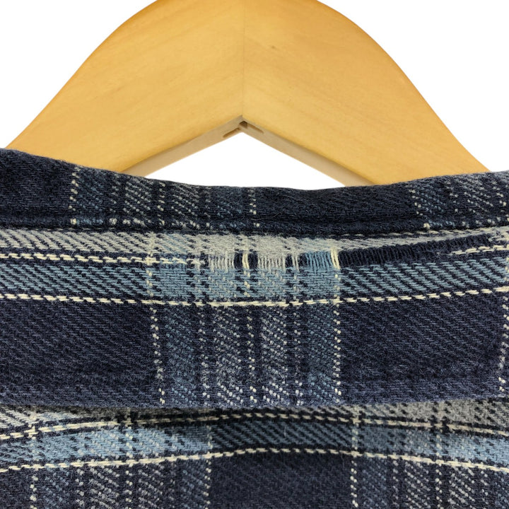 90s~00'S St. John's Bay Long Sleeve Light Nell Check Shirt Men's XXL Vintage /eaa511490