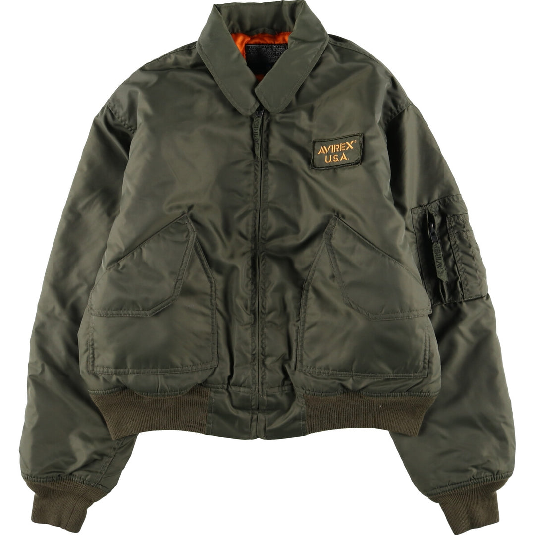 Civilian product AVIREX CWU-45/P type military flight jacket, men's size M equivalent /eaa511516