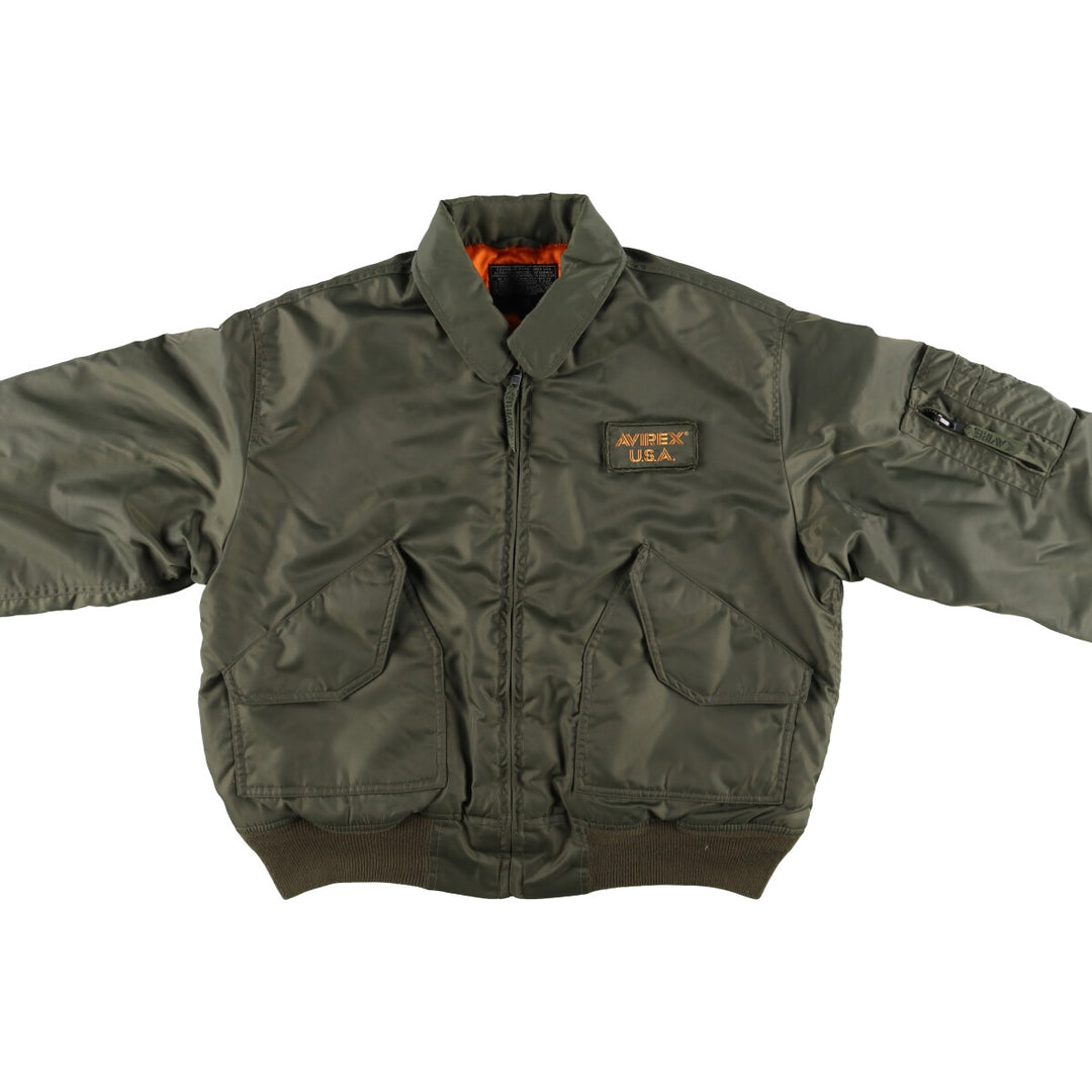 Civilian product AVIREX CWU-45/P type military flight jacket, men's size M equivalent /eaa511516