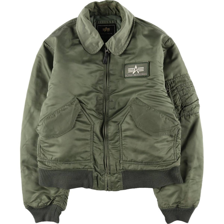 Civilian Alpha CWU-45/P type padded military flight jacket MEDIUM Men's M equivalent /eaa511518