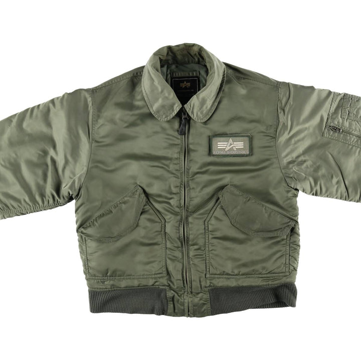 Civilian Alpha CWU-45/P type padded military flight jacket MEDIUM Men's M equivalent /eaa511518