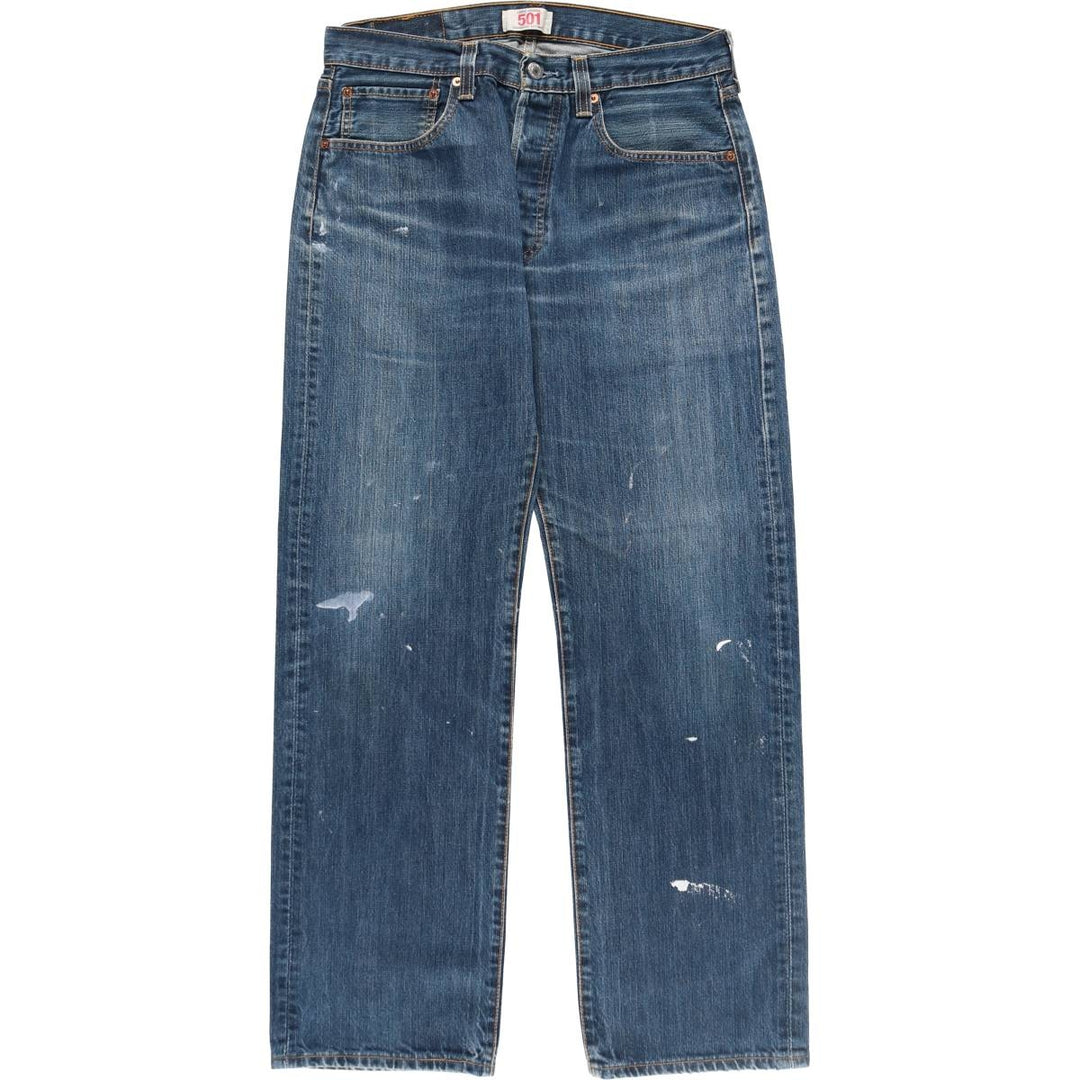 Levi's 501 straight denim pants for men, equivalent to W32 / eaa511554