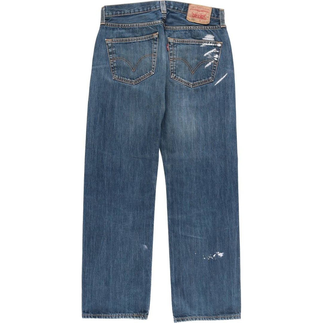 Levi's 501 straight denim pants for men, equivalent to W32 / eaa511554