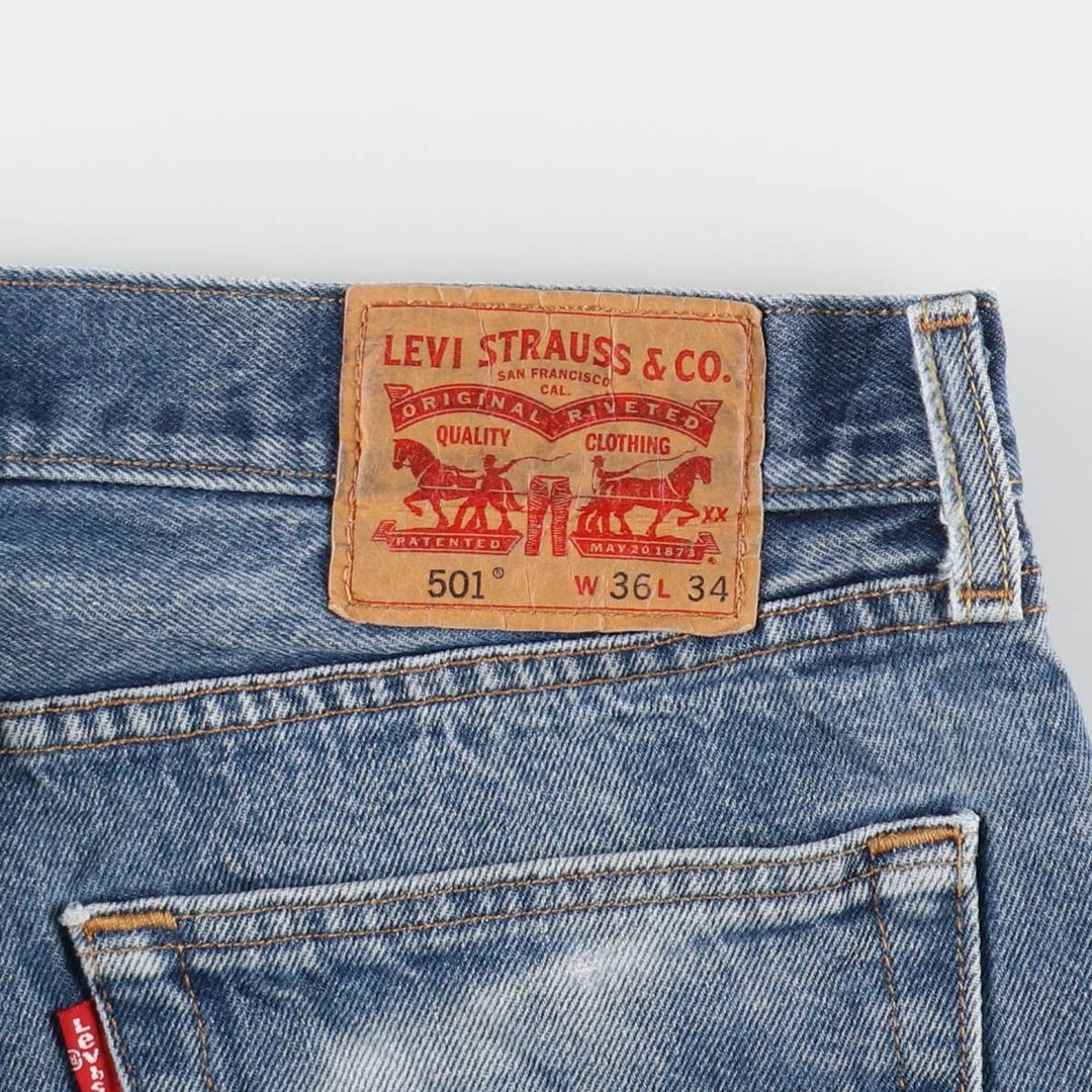 Levi's 501 straight denim pants for men, size W36 / eaa511555