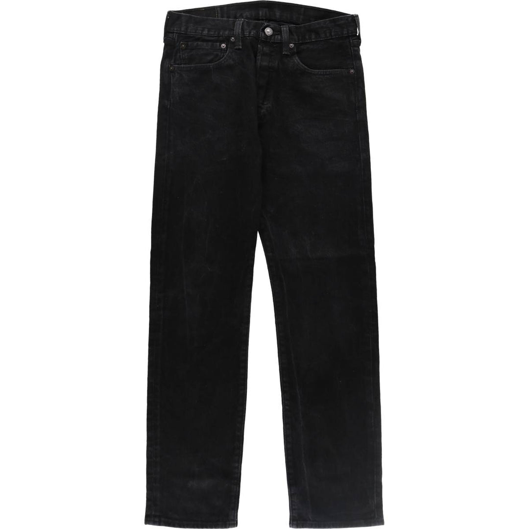 Levi's 501 Black Denim Straight Denim Pants Men's W32 equivalent / eaa511559