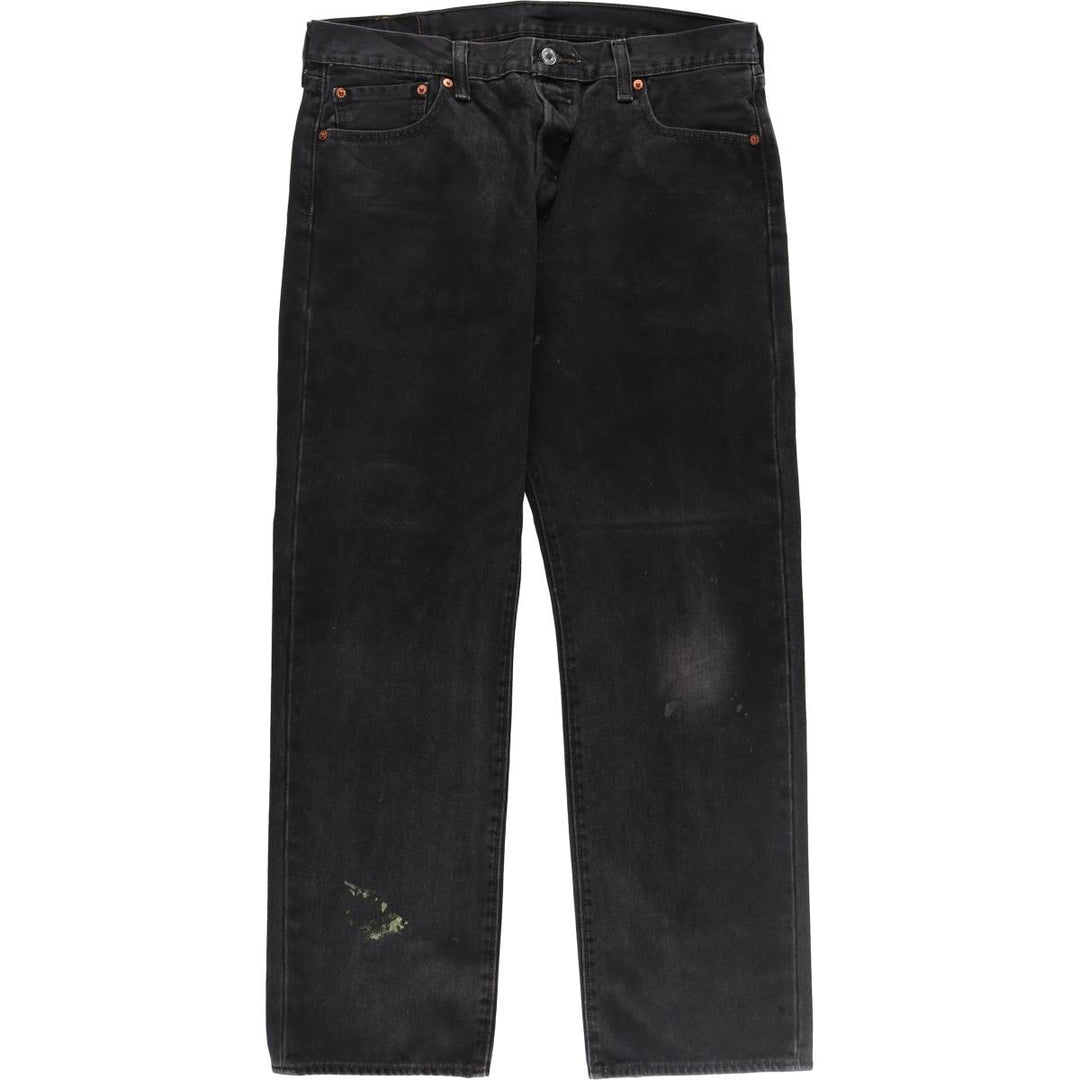 Levi's 501 Black Denim Straight Denim Pants Men's W36 / eaa511560