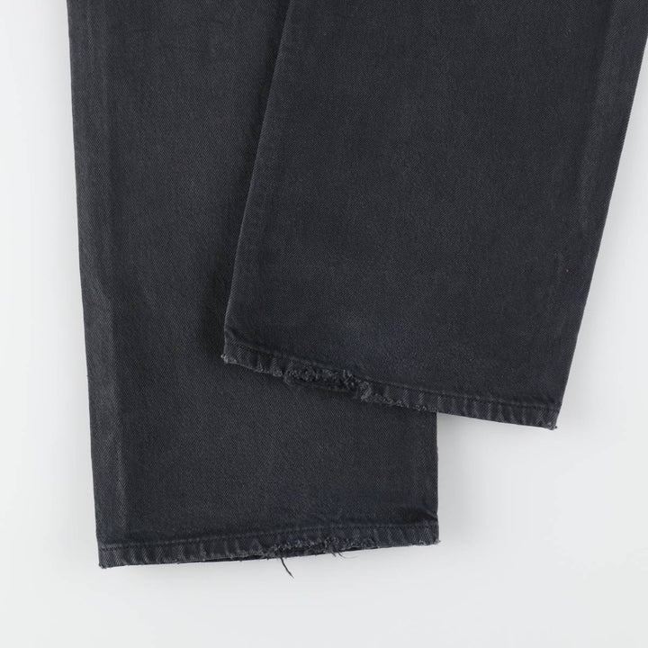 Levi's 501 Black Denim Straight Denim Pants Men's W34 equivalent / eaa511561