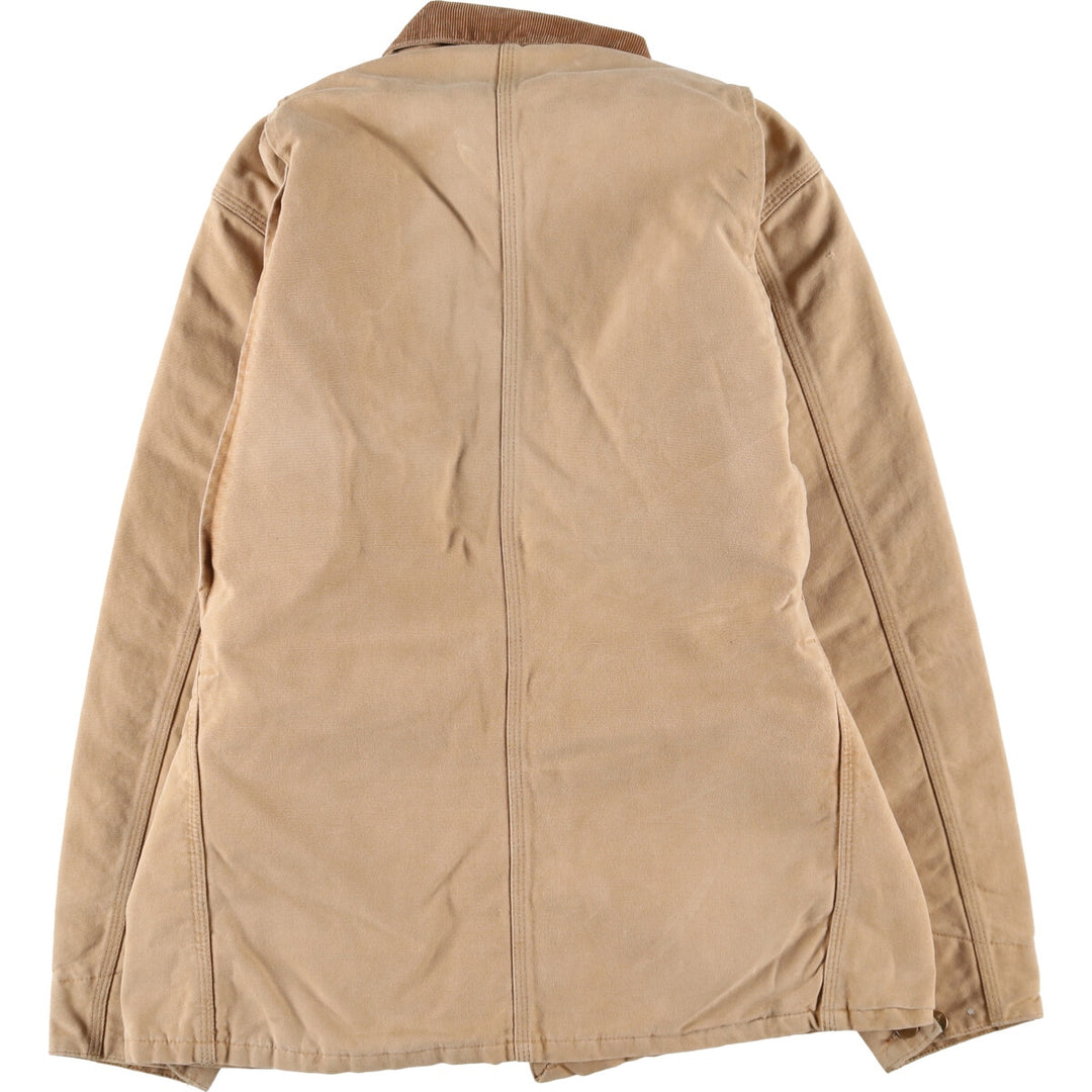 90'S Carhartt Michigan Chore Coat Duck Coverall Made in USA Men's L Size Vintage /eaa511577