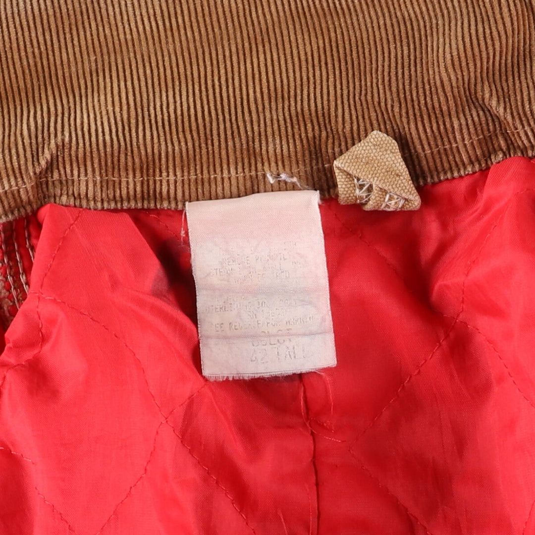 90'S Carhartt Michigan Chore Coat Duck Coverall Made in USA Men's L Size Vintage /eaa511577