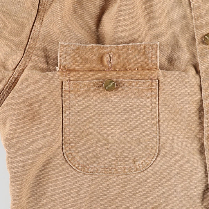 90'S Carhartt Michigan Chore Coat Duck Coverall Made in USA Men's L Size Vintage /eaa511577