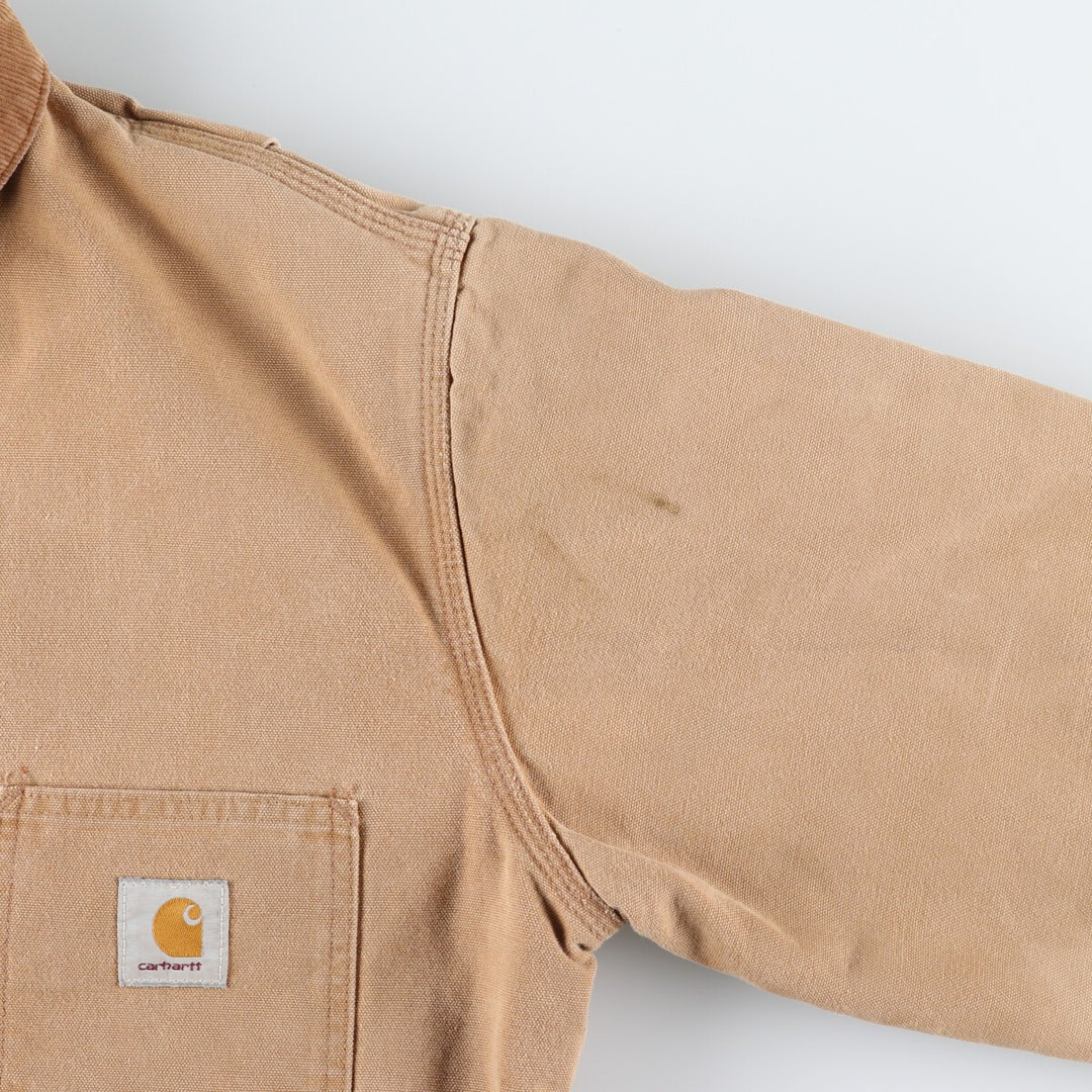 90'S Carhartt Michigan Chore Coat Duck Coverall Made in USA Men's L Size Vintage /eaa511577