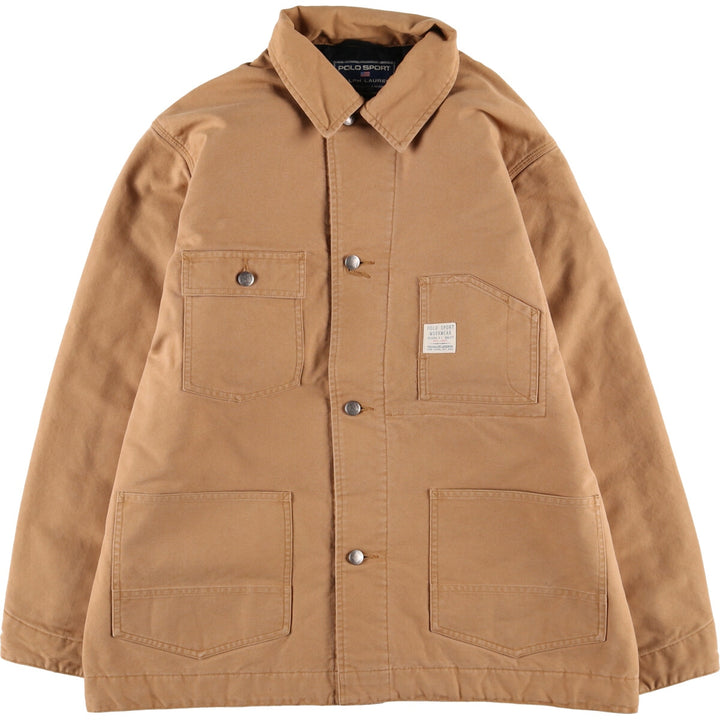 90'S Ralph Lauren POLO SPORT Polo Sport padded duck coveralls, men's size L, vintage / eaa511579