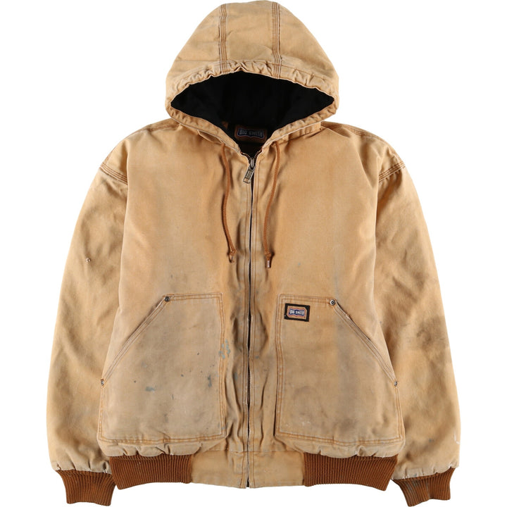 90'S Big Smith Active Jacket Type Duck Full Zip Hoodie Men's XL Vintage /eaa511588