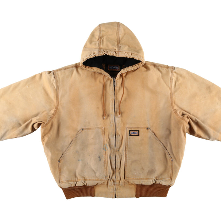 90'S Big Smith Active Jacket Type Duck Full Zip Hoodie Men's XL Vintage /eaa511588