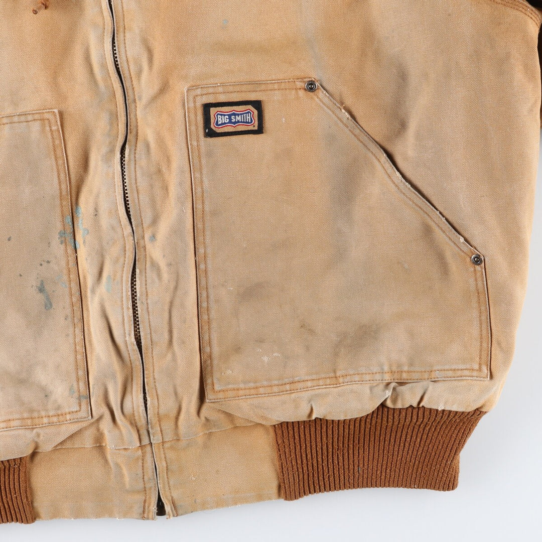 90'S Big Smith Active Jacket Type Duck Full Zip Hoodie Men's XL Vintage /eaa511588