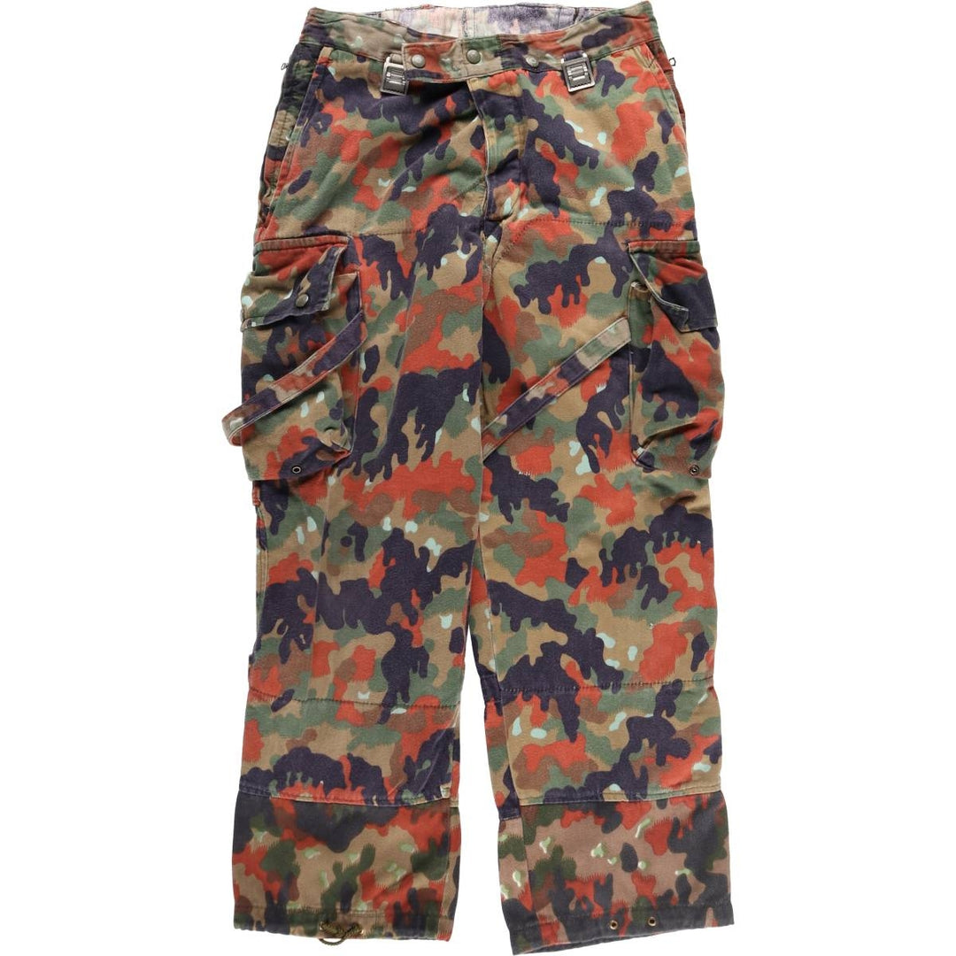 Swiss Army Camouflage Pattern Alpine Camo Military Cargo Pants 44/68 Men's W34 equivalent /eaa511628