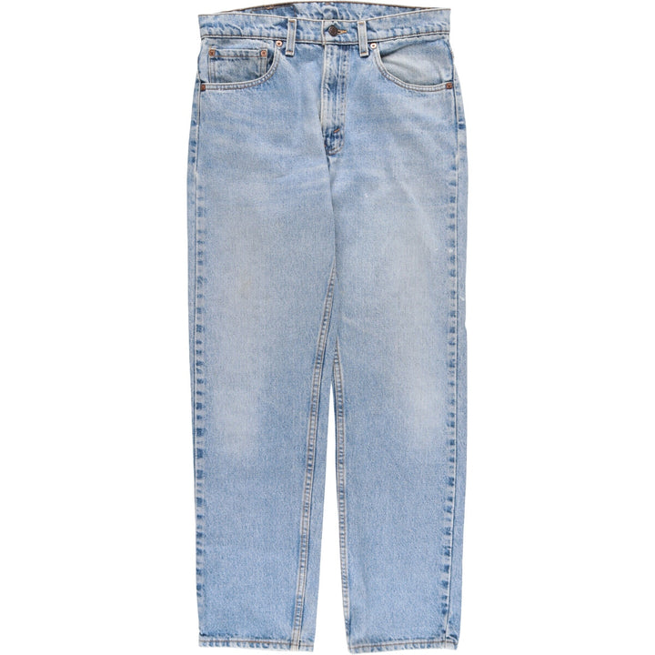 90'S Levi's 505 REGULAR FIT STRAIGHT LEG tapered denim pants made in USA men's w31 equivalent vintage /eaa511632