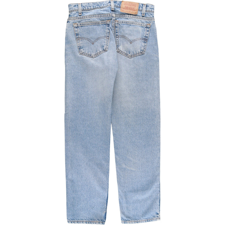 90'S Levi's 505 REGULAR FIT STRAIGHT LEG tapered denim pants made in USA men's w31 equivalent vintage /eaa511632