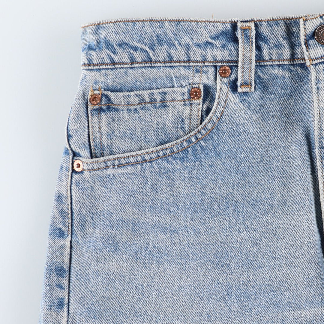 90'S Levi's 505 REGULAR FIT STRAIGHT LEG tapered denim pants made in USA men's w31 equivalent vintage /eaa511632