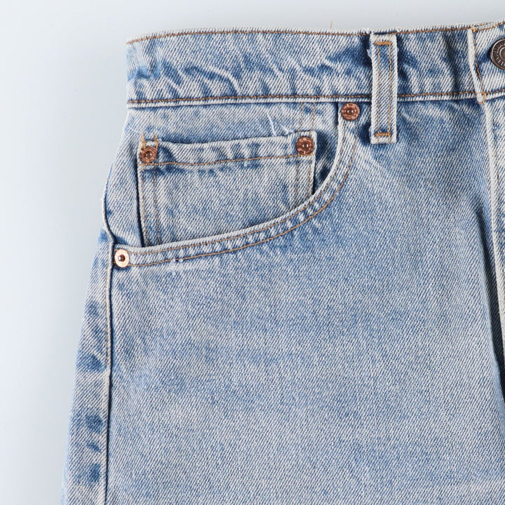 90'S Levi's 505 REGULAR FIT STRAIGHT LEG tapered denim pants made in USA men's w31 equivalent vintage /eaa511632
