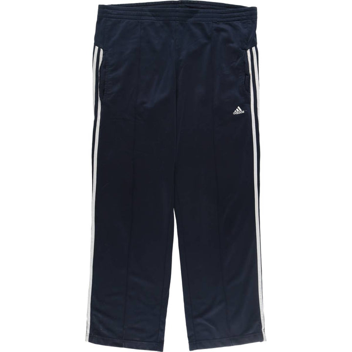 00'S adidas jersey pants track pants men's size M polyester navy blue type Vintage Second Hand
