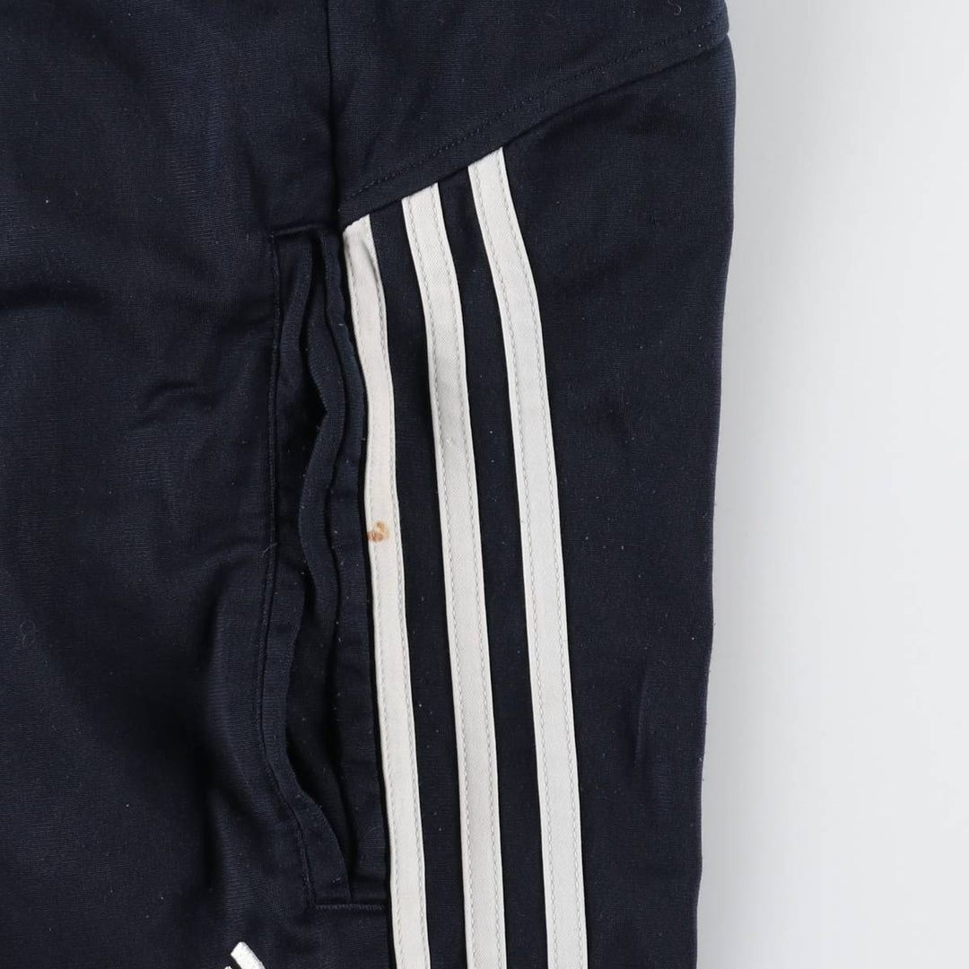 00'S adidas jersey pants track pants men's size M polyester navy blue type Vintage Second Hand